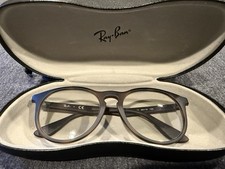 Kids Ray-Ban Round Eyeglasses Frames Brown Plastic 48-16-130 RB 1554 3616