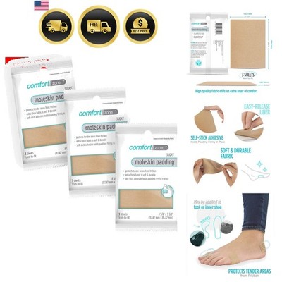 Super Moleskin Padding for Feet, Protects Tender Areas of The Foot from Frict...