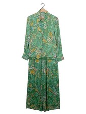 RESERVED Tailleur Dames Costume T EU 36 vert-orange clair-brun style décontracté