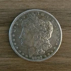 1892 Morgan Silver Dollar $1 Coin Circulated Business Strike .900 Silver
