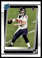 Davis Mills 2021 Donruss #273 RC Houston Texans Football Card