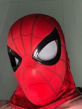 Spiderman Mask Luxury Helmet Rechargeable Remote Eyes Moveable Mask Cosplay...
