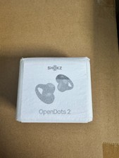 Shokz OpenDots 2 Open-Ear Clip-On True Wireless Bluetooth Earbuds Black SEALED 