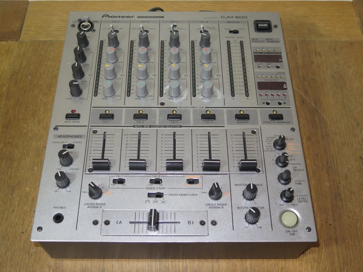 Pioneer DJM-600 DJミキサー (ジャンク品) ジャンク品Pioneer DJM-600 DJミキサー 【公式通販】