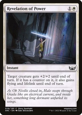 Revelation of Power (Streets of New Capenna 28) - Common Magic: The Gathering Ca