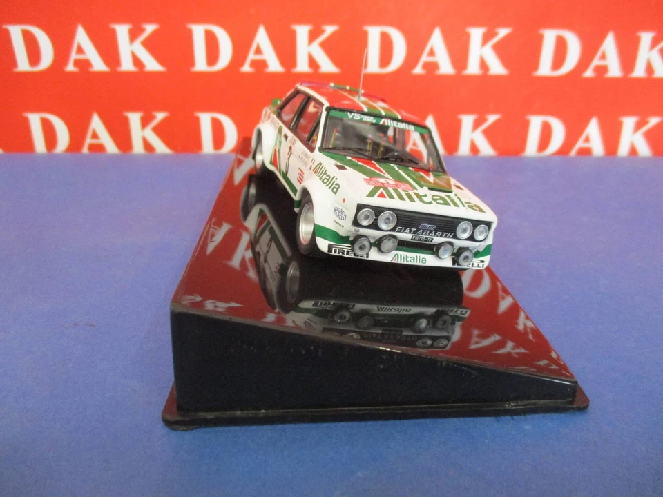 Die cast 1/43 Modellino Auto Fiat 131 Abarth Rally Monte Carlo 1979 M. Alen - Immagine 3 di 4