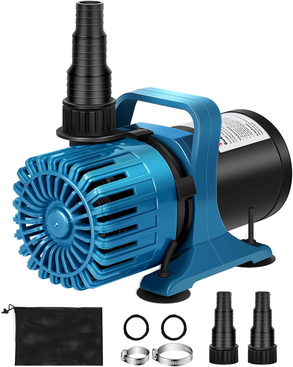 100W 1800 GPH Pond Pump for Outdoor Ponds and Water Garden, 