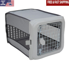 Collapsible Pop-up Dog Kennel Portable Soft-Sided Travel Crate W/ Ventilation US
