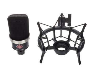 Neumann TLM102 Studio Set (Black) Condenser Microphone with EA4