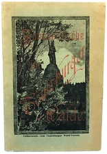 Antique Teutoburg Forest Travel Booklet Detmold Germany Tourist Guide 1910s