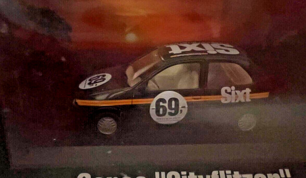 Opel Corsa Sixt Cityflitzer, Herpa Exclusiv 1:87 H0 182300 Neu In Ovp-image
