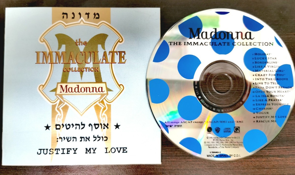 マドンナ　The Immaculate Collection　ロシア盤 特殊CD Madonna - The Immaculate Collection - Amazon.com Music