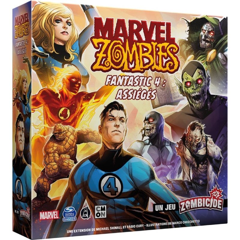 Marvel Zombies extension Fantastic 4, le jeu de société pour ados et adultes
