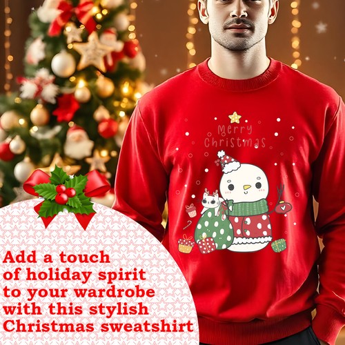 Cute Christmas Jumpers Ladies? Winter Snowman Mens and Womens Sweatshirts #MC - Picture 5 of 29