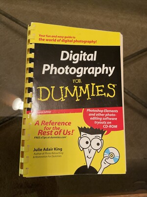 Digital Photography For Dummies Gemini Edition   Like New