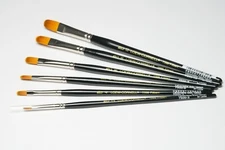 Vintage Loew-Cornell Artist Paint Brushes 7500 Filbert #2-12 ~ New, You Pick