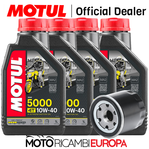 MF1597 Tagliando KTM Duke 125 - 2011/2025 - 2LT Olio MOTUL 7100 10W40