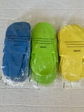 Spa Rubber Thong Sandal Disposable Slippers Pedicure Flip Flops Footwear 13 Pair