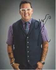 GRAHAM ELLIOT SIGNED AUTHENTIC 8X10 PHOTO COA TOP CHEF AMERICAN COOK MASTERCHEF
