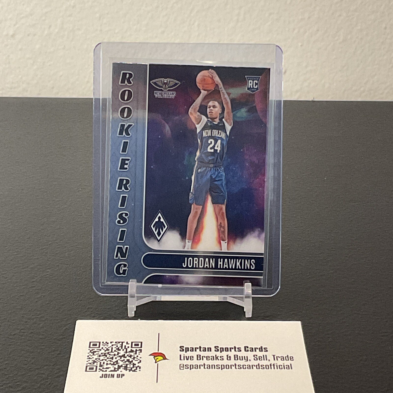 2023-24 Panini Phoenix - JORDAN HAWKINS *Rookie Rising Insert* Pelicans