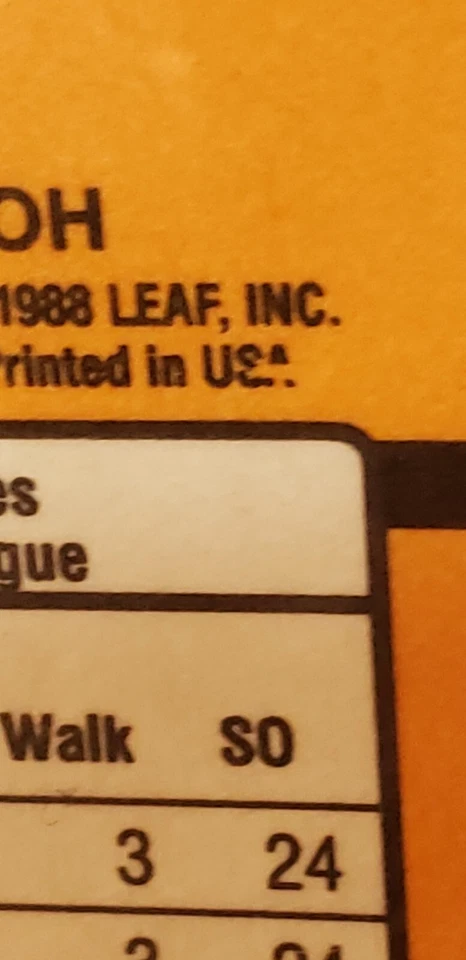 1989 Donruss Baseball Card Pat Borders #560 multiple errors USA Rookie Card - Image 3 of 4