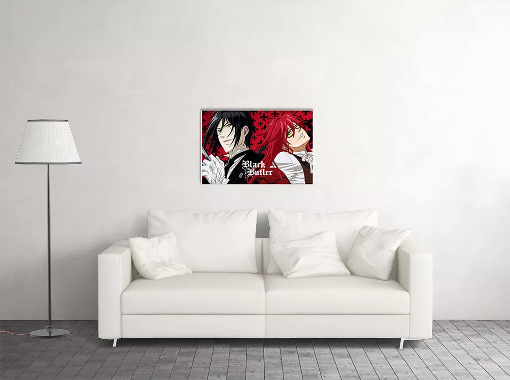 Big Poster Anime Black Butler Kuroshitsuji LO12 90x60 cm