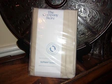 New The Company Store Hotel Legends Alabaster Cotton Sateen Standard Pillowcases