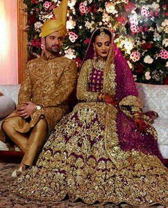 heavy wedding lehenga