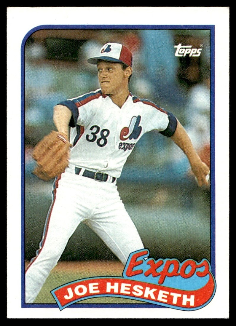 1989 Topps Joe Hesketh Montreal Expos #614 | eBay