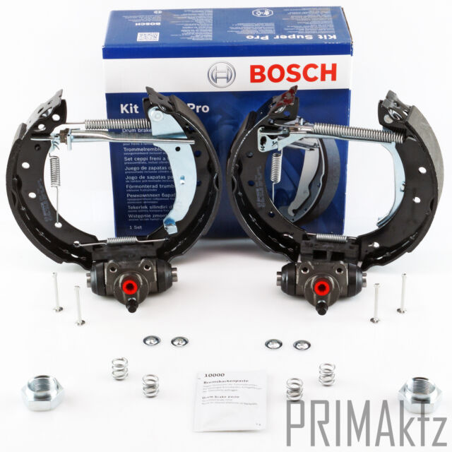 Bosch 0204114554 Bremsbackenset + Radbremszylinder vormontiert für Dacia Renault