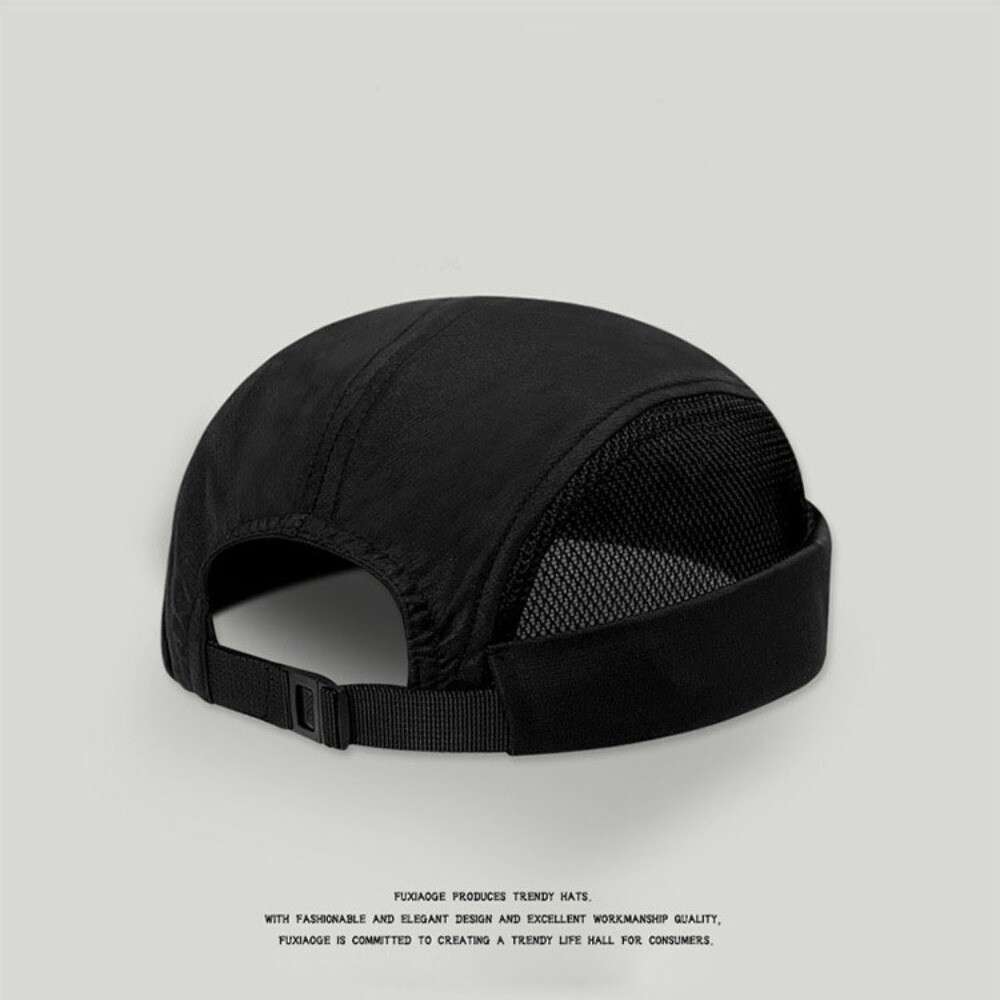 APL Cappelli hip hop regolabili retrò cappello docker casual brimless cap unisex