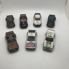 Vintage Hot Wheels Lot Of 7 Race Cars 1970s 1980s Played Mattel Collectible 7