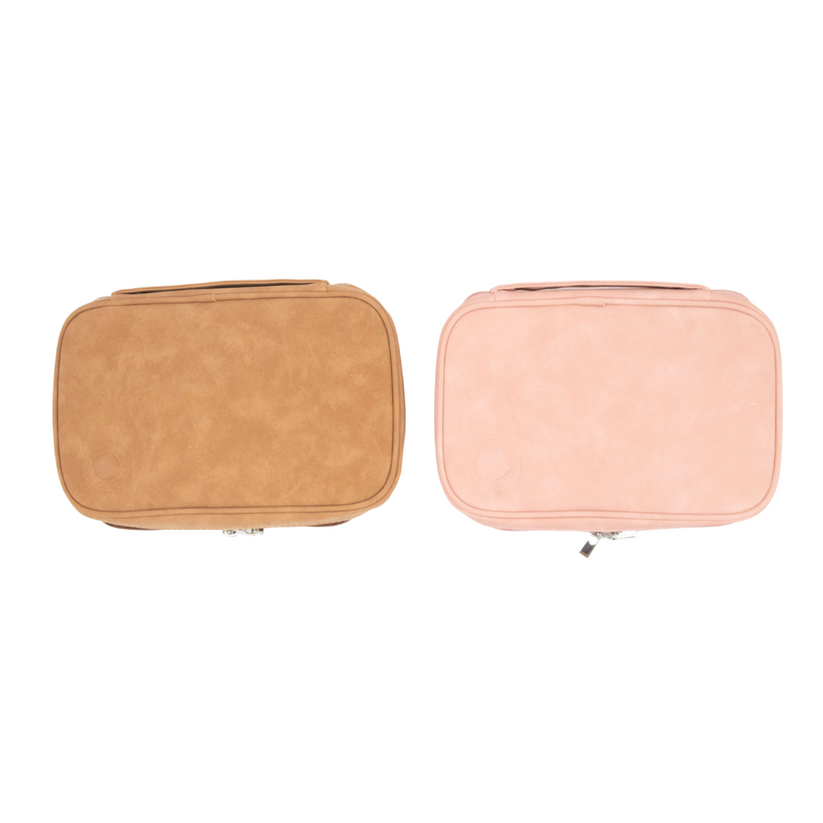 Jewelry Organizer Case Travel Jewelry Storage Bag for Necklace, Earrings, Rings,-image
