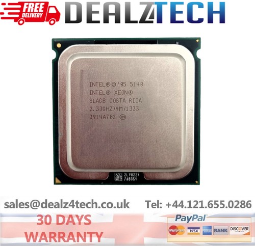 INTEL XEON CPU DC 5140 4M CACHE - 2.33 GHZ - 1333 MHZ FSB 416797-001