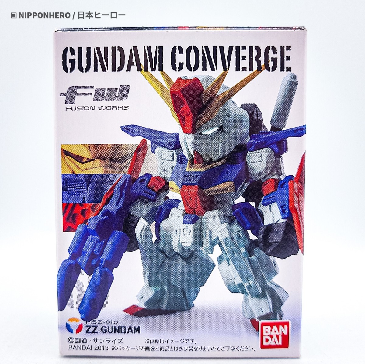 ガンダムコンバージ Gundam Converge ZZ DOUBLE ZETA Z Mobile Suit Figure #69 MSZ-010