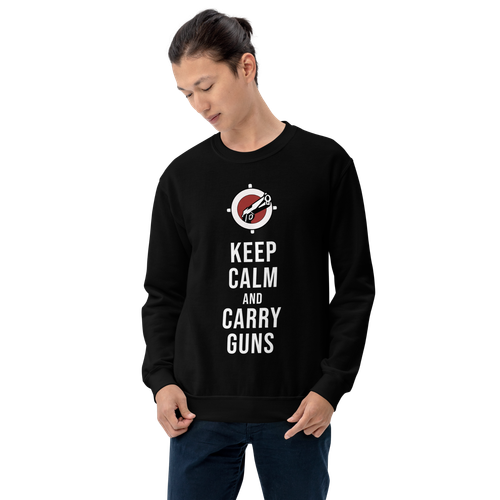 "Keep Calm And Carry Guns" Design Shirt/Hoodie/Sweatshirt - Picture 5 of 13