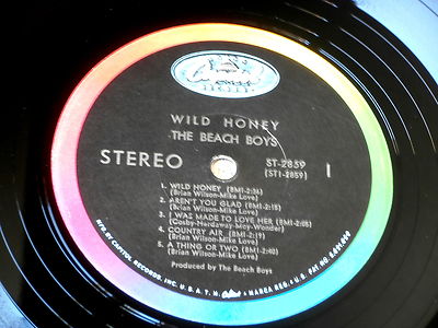 BEACH BOYS~WILD HONEY~STEREO COPY~CLEAN~CAPITOL 2859~ POP LP | eBay