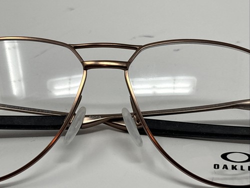 Occhiali da vista Oakley OX5077-0355 55/14 oro rosa satinato full rim contrail Ti Rx - Foto 17 di 23