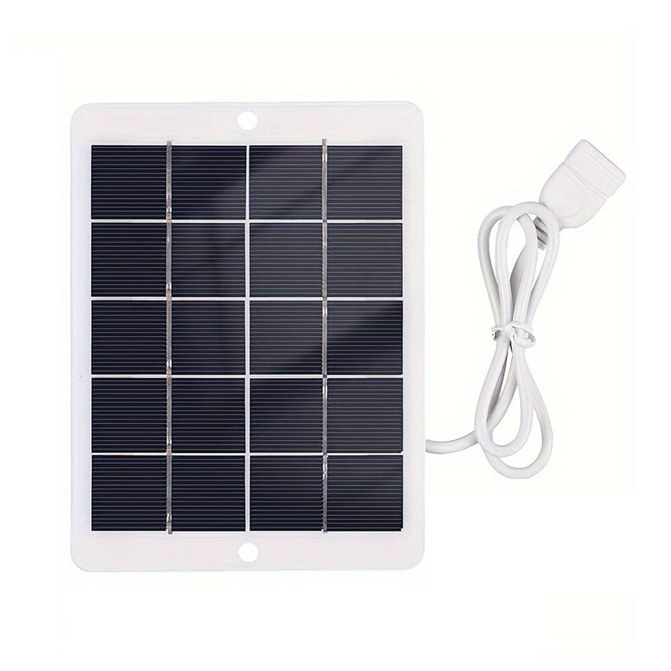 Solar Panel Charger High Conversion Rate Outdoor USB Solar Charger