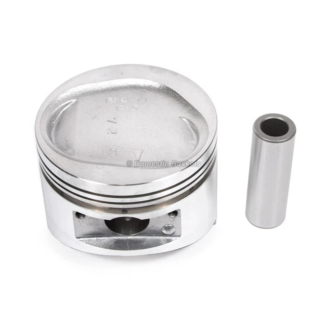 Pistones y anillos aptos para 88-93 Mitsubishi Dodge Chrysler Plymouth 3.0L 6G72 Foto 3 de 4