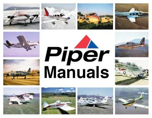 Piper PA-32 Cherokee Six, Lance SERVICE MANUAL & PARTS CATALOG MANUALS  CD