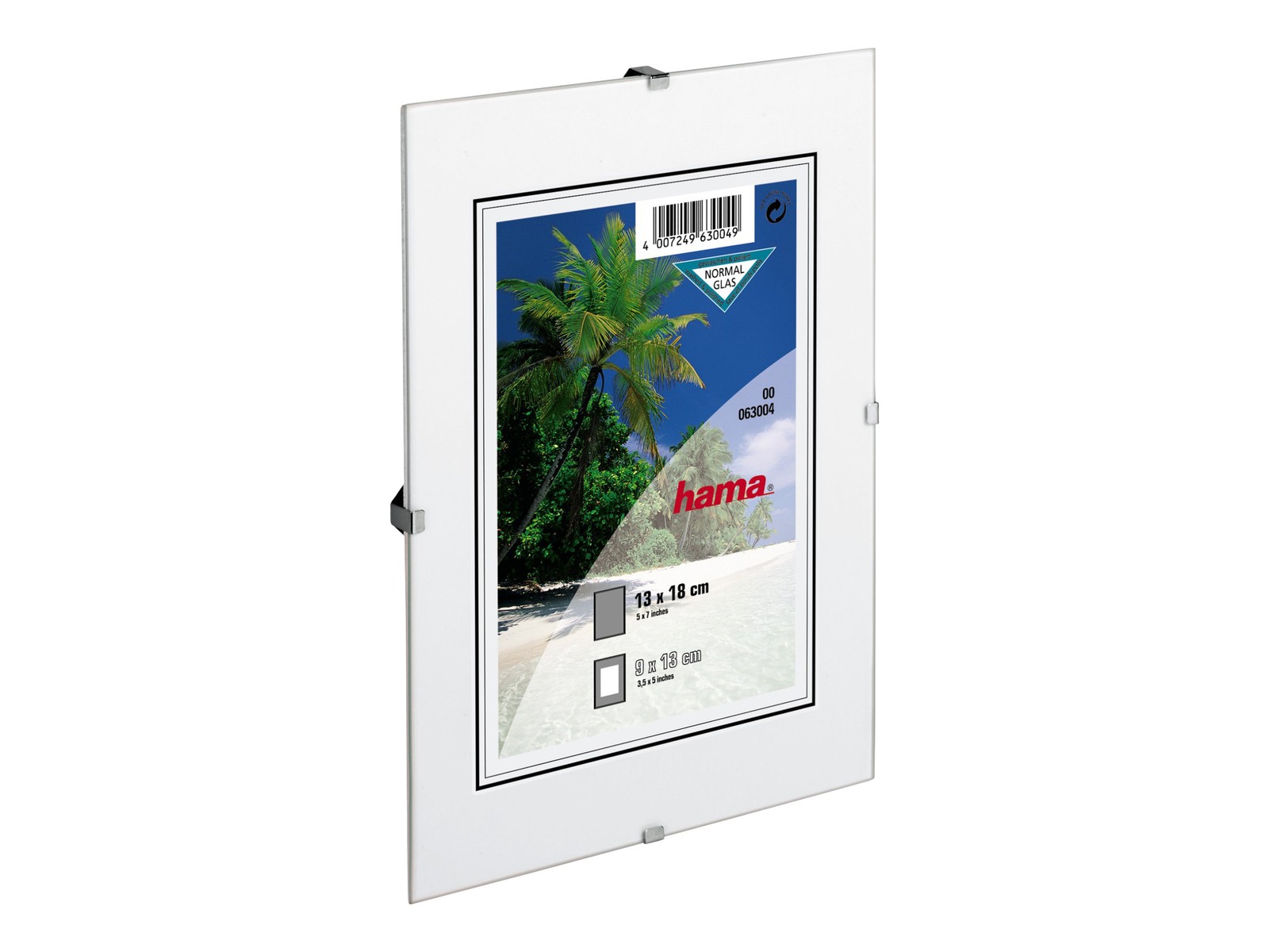 Hama Clip-Fix Vetro 20 x 30 cm 300 mm 450 mm Frameless Picture Holder 00063132
