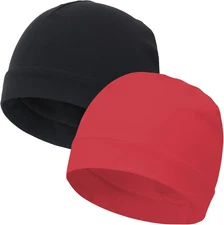 100% Cotton Skull Caps for Men Women Breathable Night Cap Sleep Hats Soft Lightw