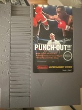 Mike Tyson's Punch-Out!! Nintendo NES Game Cartridge Tested Working