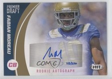 2017 Sage Hit Auto Gold 113/250 Fabian Moreau #A59 Auto 0xl5