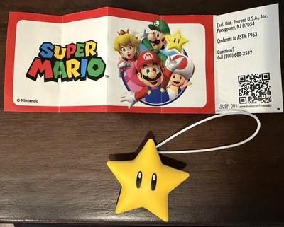 Super Mario Kinder Joy Toys Star Rare!!!!!