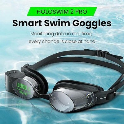 Holoswim AR Smart Swim Goggles 2 Pro& Heart Rate Monitor | eBay
