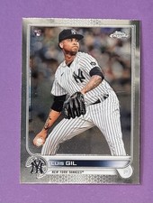 Topps Luis Gil New York Yankees Rookie 2022 Chrome Baseball Card #202
