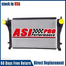 Charge Air Intercooler FOR 15~20 Audi A3 TT Quattro/Volkswagen Golf GTI 2L/1.8L.