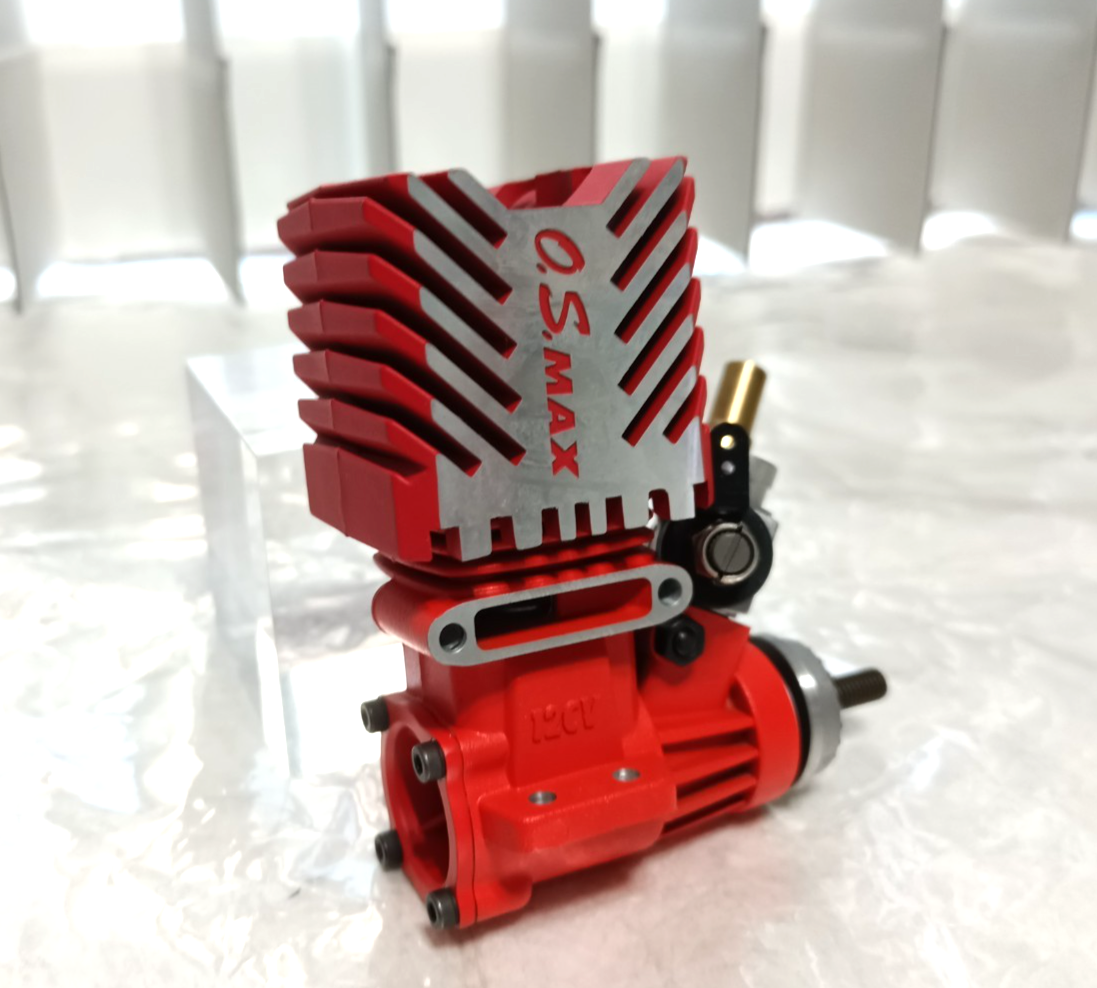O.S. MAX 12CV RED Engine Nitro Car Truck Buggy For Radio Control